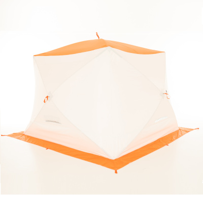 Зимняя палатка Пингвин Mr. Fisher Лонг 290 MAX Термо (3-сл) 290*225 (бело-оранжевый)