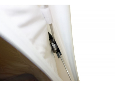 Всесезонная палатка Призма Шелтерс (2-сл) 185*185 (бело-оранжевый)