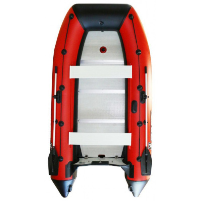 Лодка Polar Bird 360М New Merlin Стеклокомпозит (черно-красный)