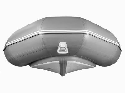 Надувная ПВХ лодка X-River Rocky 375 (оранжевый, серая фурнитура) + дублирование тканью ПВХ дна и баллонов