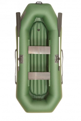 Лодка гребная Лоцман С-280 ВНД (зеленый)