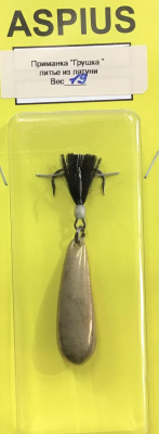 Блесна Aspius Грушка 19gr (золотая)