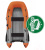 Надувная лодка Boatsman BT380А (графитово-оранжевый) Надувная лодка Boatsman BT380А (графитово-оранжевый)