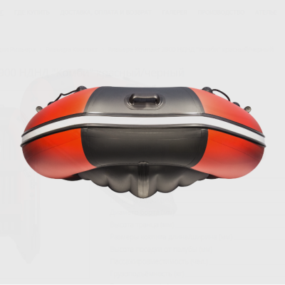 Лодка ПВХ Ривьера Компакт 2900 НДНД "Комби" красный/черный