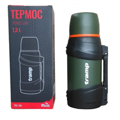 Термос Tramp Travel Line 1.3 л оливковый