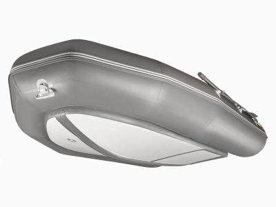 Надувная ПВХ лодка X-River Rocky 375 (пиксель, черная фурнитура) + дублирование тканью ПВХ дна