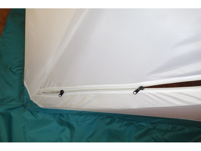 Всесезонная палатка Призма Шелтерс (2-сл) 185*185 (бело-оранжевый)